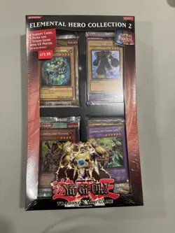 Yu-Gi-Oh! Elemental Hero Collection 2 Box (SEALED) MINT CONDITION CASE FRESH - Image 1