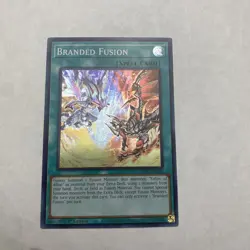 Yugioh Branded Fusion Sdaz-en021 Albaz Strike Structure Deck 1st Edition Rare - Image 1