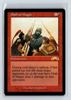 OATH OF MAGES - MTG Magic the Gathering Card - Exodus - Rare - Image 1