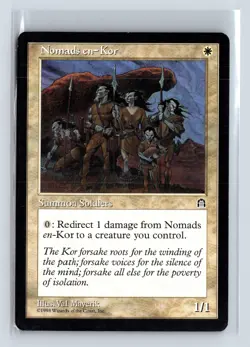 NOMADS EN-KOR - MTG Magic the Gathering Card - Stronghold - Common - Image 1