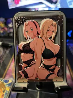 Goddess Story Metal Card Serialized Anime Waifu Tsunade Sakura - Image 1