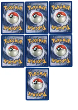 Pokemon Base Set Energy 7 Card Lot Authentic Wotc Vintage NM - Image 2