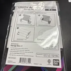 Bandai Union Arena Promotional Card Storage Box (New Sealed) - Image 2