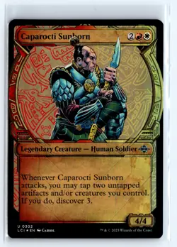 FOIL Caparocti Sunborn 302 Lost Caverns of Ixalan - MTG Magic the Gathering Card - Image 1