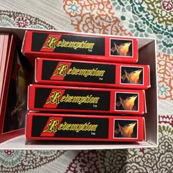 Signed Redemption CCG TCG Lot Christian MTG Game 350+ Cards, 4 Deck Boxes, Rules - Image 4