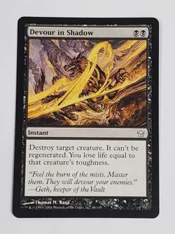 MTG Devour in Shadow (Fifth Dawn/Black/U) - BGM - Image 1