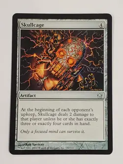 MTG Skullcage (Fifth Dawn/Artifact/U) - BGM - Image 1