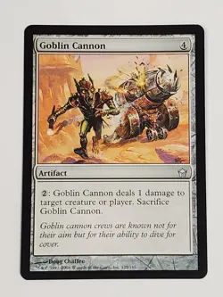 MTG Goblin Cannon (Fifth Dawn/Artifact/U) - BGM - Image 1