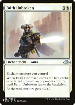 Faith Unbroken x4 4x Mystery Booster 2 NM MTG - Image 1