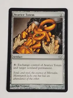 MTG Avarice Totem (Fifth Dawn/Artifact/U) - BGM - Image 1