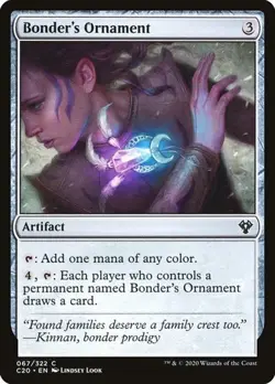 2x Bonder's Ornament Commander 2020 NM MTG - Image 1