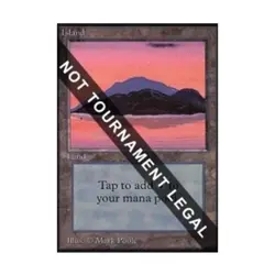 WOTC MtG Collector's Ed Island (C) (CE) (L) EX - Image 1