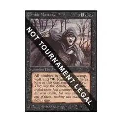 WOTC MtG Collector's Ed Zombie Master (CE) (R) EX - Image 1
