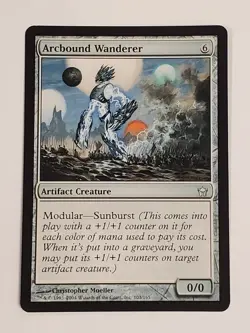 MTG Arcbound Wanderer (Fifth Dawn/Artifact/U) - BGM - Image 1