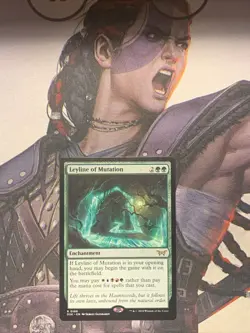 Leyline of Mutation MTG NM Duskmourn House of Horror Regular NON-FOIL - Image 1