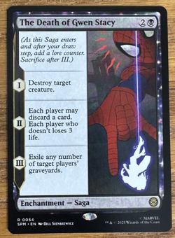 MTG Marvel Spider-Man, The Death of Gwen Stacy - Image 1