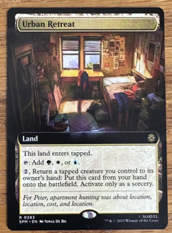 MTG Marvel Spider-Man, Urban Retreat - Extended Art - Image 1