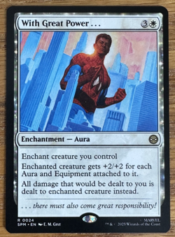 MTG Marvel Spider-Man, With Great Power - Image 1