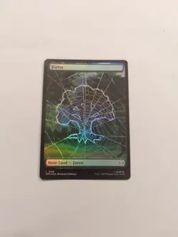 Forest (0193) *FOIL* Marvel's Spider-Man NM MTG - Image 1