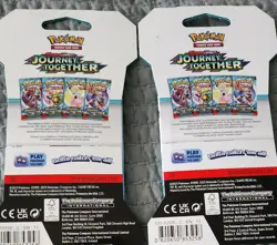 2x New Pokemon Scarlet and Violet Journey Together Sleeved Booster Pack, Sealed - Image 2