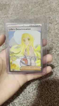 Lillie’s Determination SAR 184/132 Pokemon Mega Evolutions English - Image 2