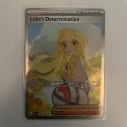 Lillie’s Determination SAR 184/132 Pokemon Mega Evolutions English - Image 5