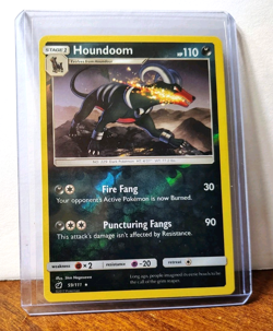 POKEMON HOUNDOOM 59/111 REVERSE HOLO RARE CRIMSON INVASION LP - Image 3