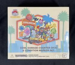 Coin Damage Counter Dice Set Car Scene Pokemon World Championships 2025 Anaheim - Image 1