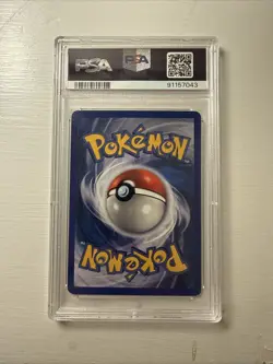 1999 Pokemon Holo Base Set Shadowless Zapdos Graded PSA 7 Near Mint - Image 2