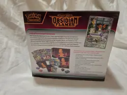 Pokemon TCG Obsidian Flames Pokemon Center Exclusive Elite Trainer Box Sealed - Image 3