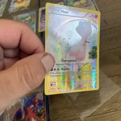 FULL ART Mew ULTRA RARE Pokemon Mythical Collection Promo XY110 Holo Foil - NM - Image 3