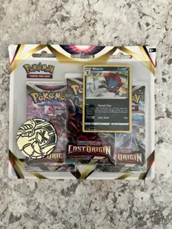 Pokemon TCG: Sword & Shield - Lost Origin Blister Pack - 3 Booster Packs - Image 1
