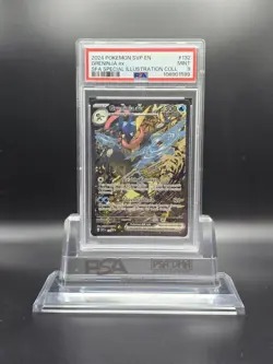 PSA 9 Greninja EX #132 Pokemon SVP EN-SV Black Star Promo Special Illustration R - Image 2