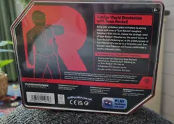 Pokemon TCG Scarlet And Violet Destined Rivals Team Rocket Persian Tin - Image 2