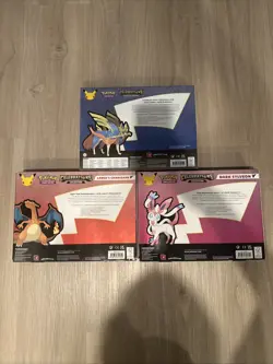 Pokemon 25th Anniversary 1 Dark Sylveon and 1 Lance’s Charizard and 1 Zacian box - Image 2