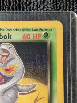 Pokemon TCG Dark Arbok 19/82 Team Rocket 1st Edition Non-Holo Rare Vintage LP - Image 4