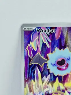 Woobat 119/086 Pokemon White Flare Illustration Rare Holo Foil NM/M - Image 2