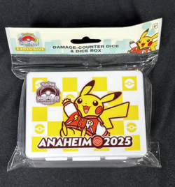 Pokemon World Championships 2025 Anaheim Dice Damage Counter Box New Sealed - Image 1