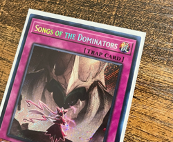 Yugioh! Songs of the Dominators ALIN-EN078 Secret Rare 1st Edition NM/M - Image 3