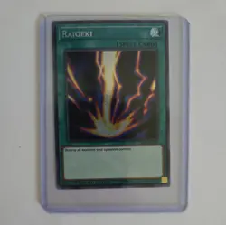 *** RAIGEKI *** PRISMATIC SECRET RARE TN19-EN010 MINT CONDITION 2019 YUGIOH! - Image 1