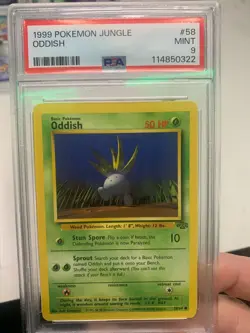 Lot of 5 PSA Graded Pokemon Cards Base Set | Jungle | Fossil - Image 3