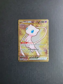 Mew Ex 205/165 Pokemon TCG S&V 151 Metal Card NM - Image 2