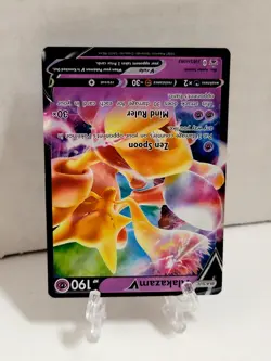 Alakazam V SWSH083 - Promo Rare Full Art Pokemon Card - Image 2