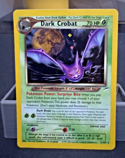 Dark Crobat | 2/105 | Neo Destiny | Holo | Pokemon Card | NM/LP - Image 1