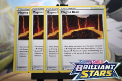 Magma Basin 144/172 x4 Brilliant Stars Pokemon TCG Card Playset NM/M Fast Ship - Image 1