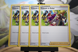 Friends in Galar 140/172 x4 Brilliant Stars Pokemon TCG Card Playset Non Holo NM - Image 2