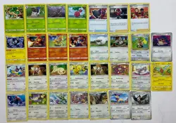30 POKEMON English Card Bulk Lot J7,083 - Image 1