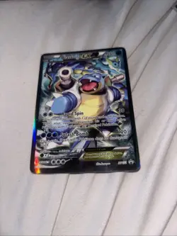 Pokemon TCG Blastoise EX Promo Holo Rare Card XY122 2016 LP Condition - Image 5