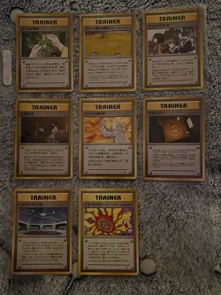 Vintage Pokemon TCG - Japanese Gym Heroes/Challenge - Lot of 35 Cards - Image 4