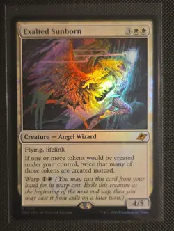 MTG Exalted Sunborn Edge of Eternities Foil Card 0015 - Image 1